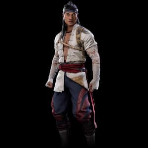 Liu kang character art in mk1